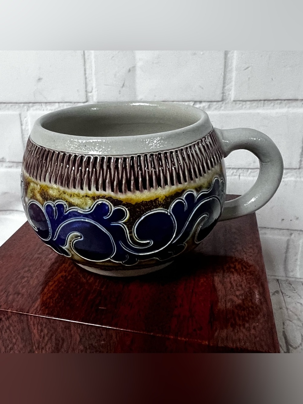 Goebel West Germany Vintage Ceramic Mug Tea Cup Artisan Pottery Beautiful